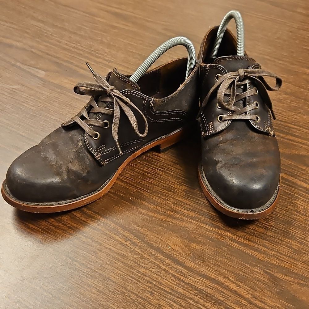 Frye Men’s Leather Oxford Shoes – Size 9.5 – Made in USA